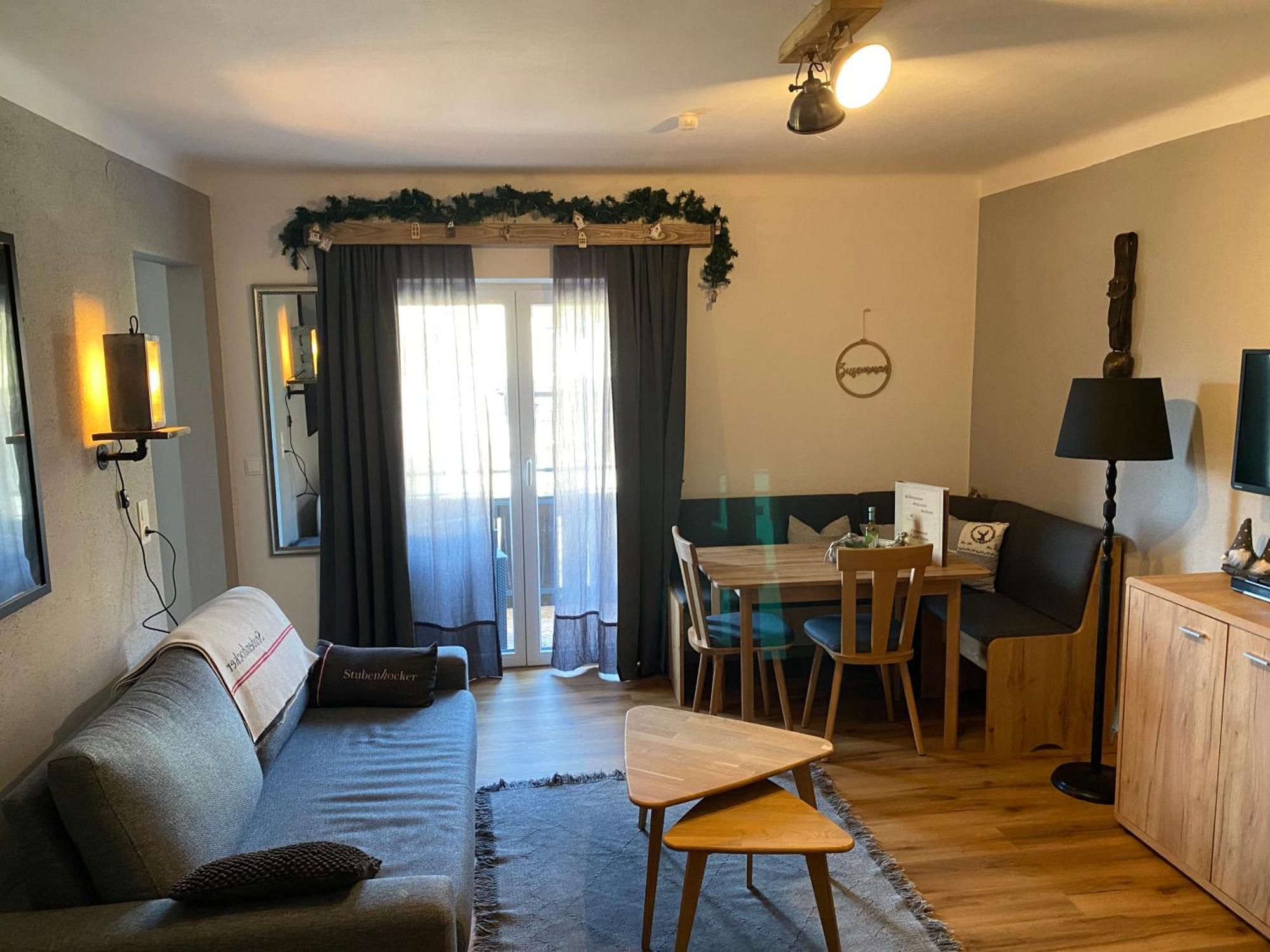 Appartement Kuhglocken Ferienhaus Fuenf Sinne Döbriach Kültér fotó
